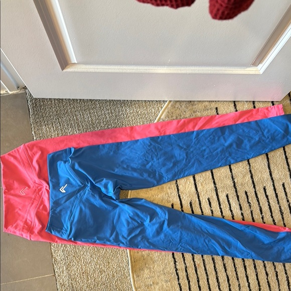 Oner Active Pink and Blue Leggings - Picture 1 of 4